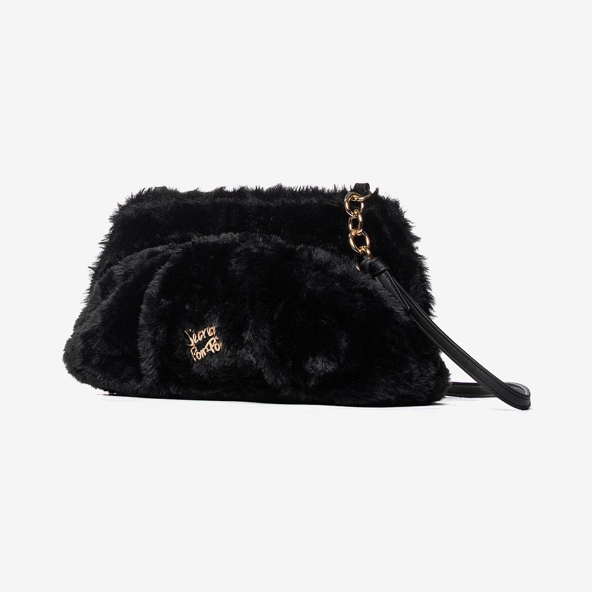SECRET PON-PON Pochette Margaret Fur Clutch M Donna