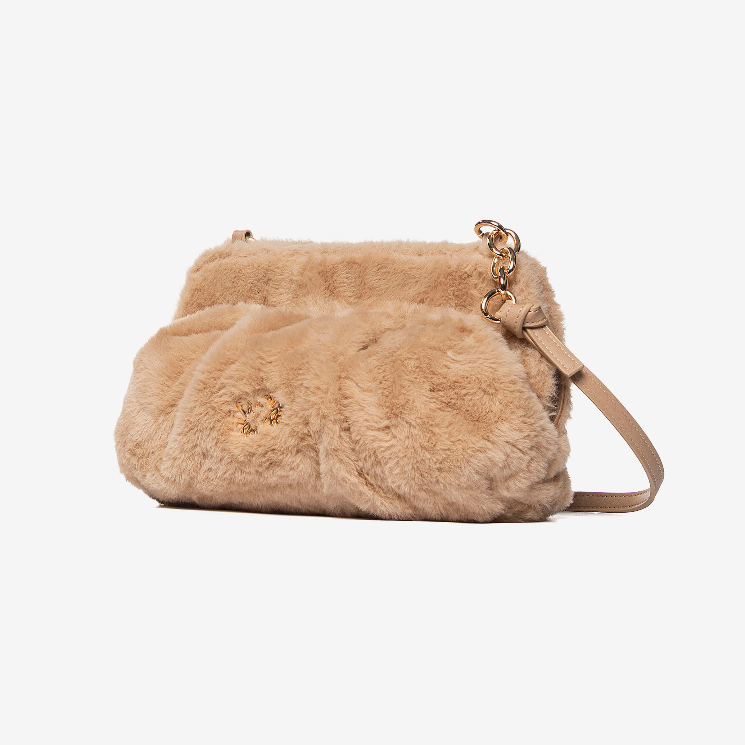 SECRET PON-PON Pochette Margaret Fur Clutch M Donna