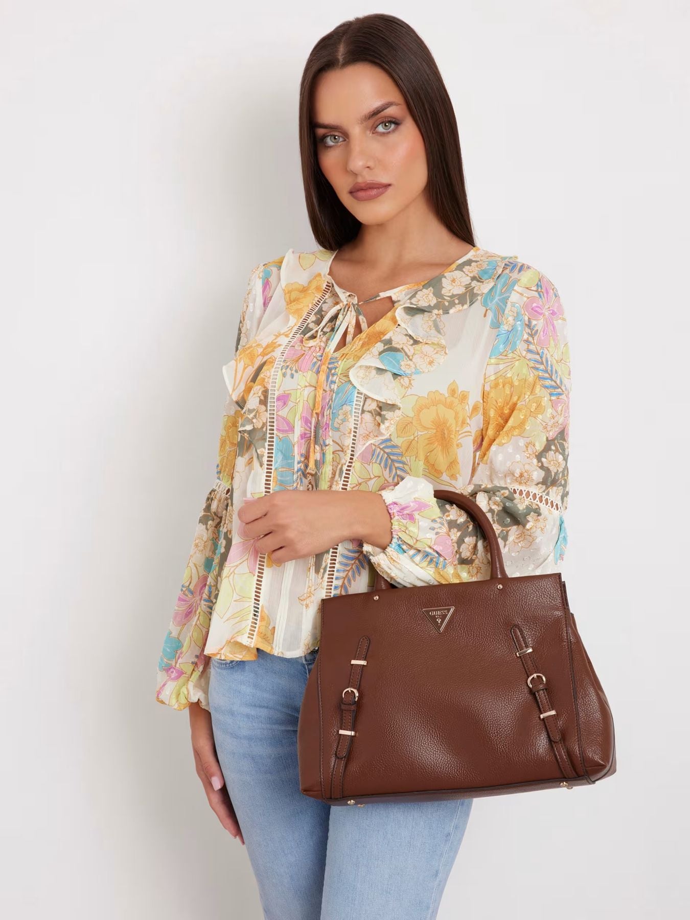 GUESS Borsa A Mano Levia Fibbie HWBS8501060 Donna