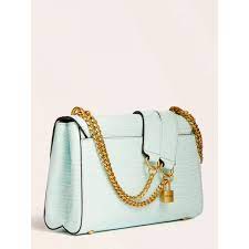 GUESS Borsa KATEY CROC FLAP SHOULDER BAG HWCA8494190