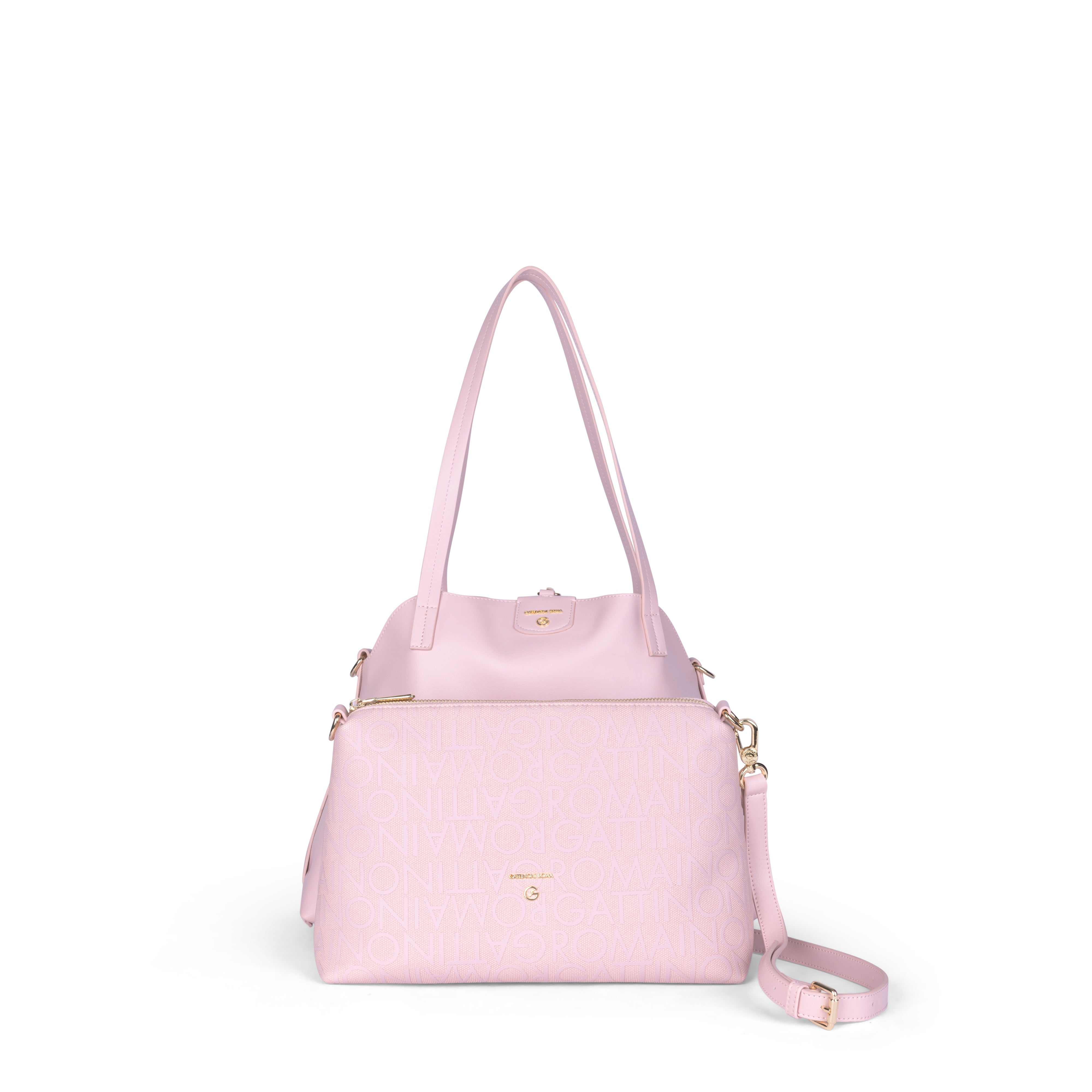 GATTINONI Borsa  A Spalla Charlie Reversibile BEN4C8601WVP Donna