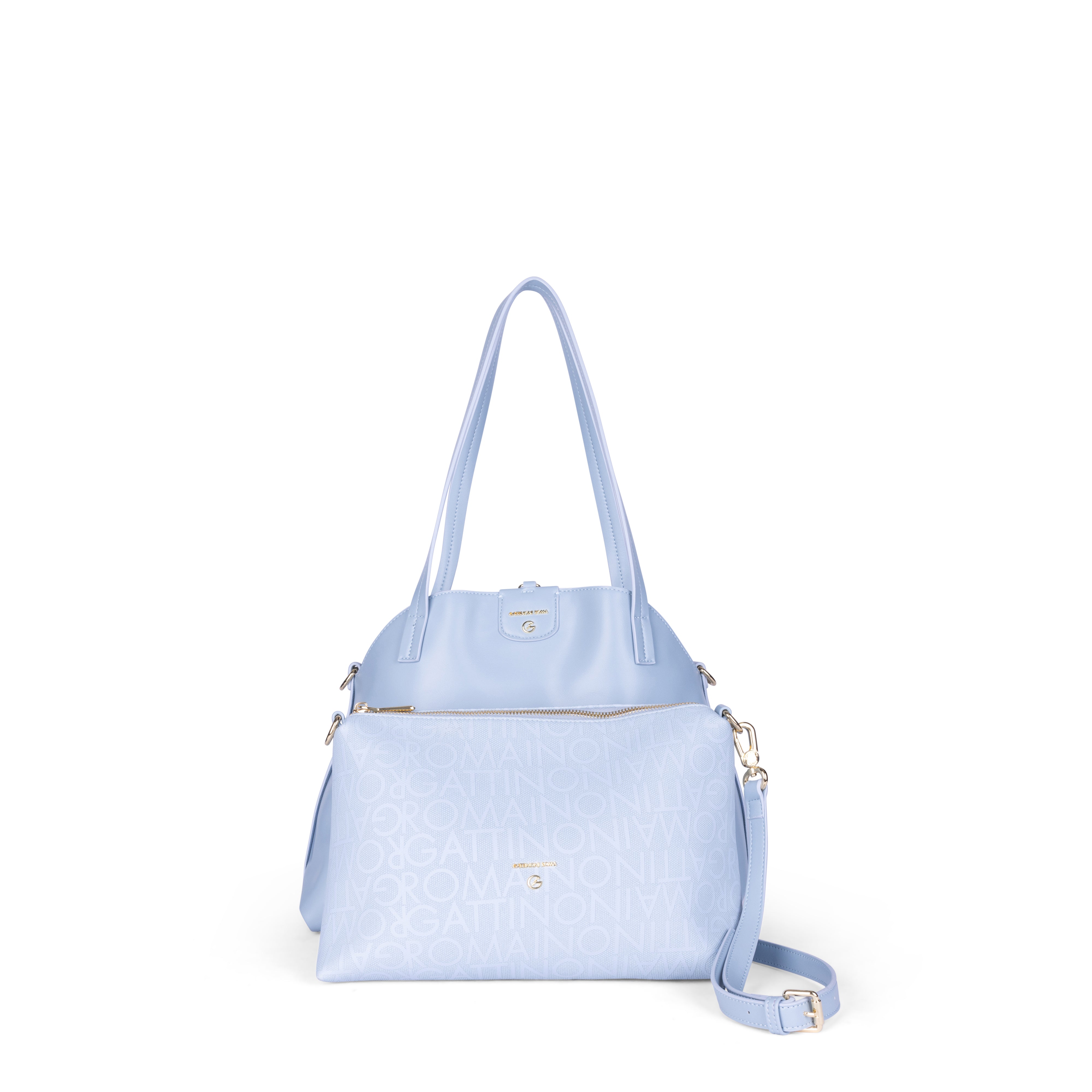 GATTINONI Borsa  A Spalla Charlie Reversibile BEN4C8601WVP Donna