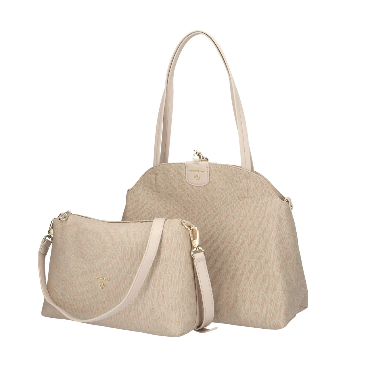 GATTINONI Borsa  A Spalla Charlie Reversibile BEN4C8601WVP Donna