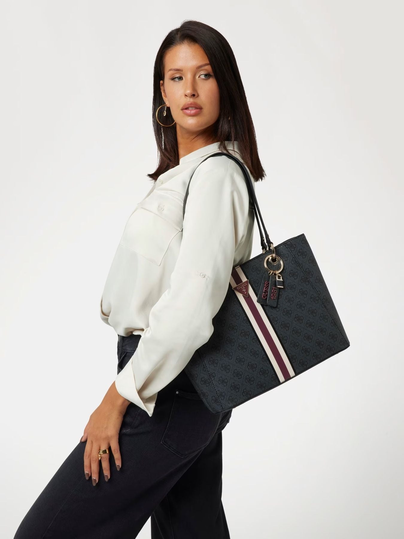 GUESS Borsa A Spalla Noelle Tote HWSS7879250 Donna
